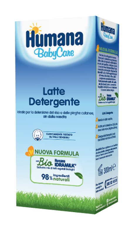HUMANA BABY CARE LATTE DETERGENTE 300 ML - Farmapanda Srl