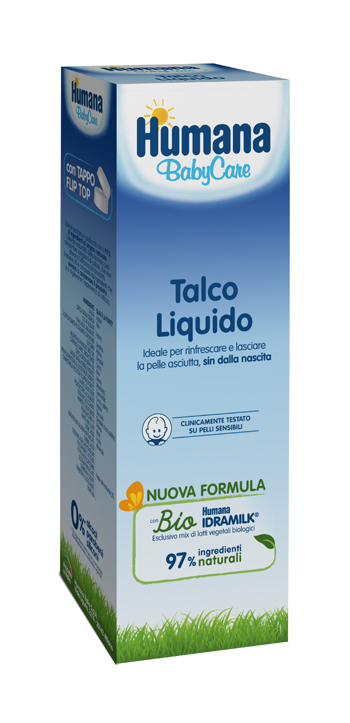 HUMANA BABY CARE TALCO LIQUIDO 100 ML - Farmapanda Srl