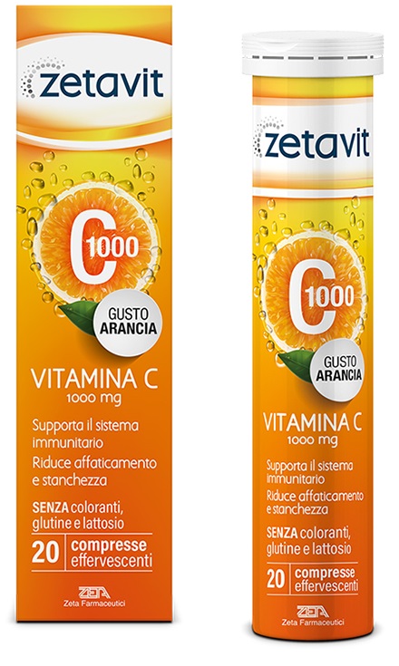 ZETAVIT C1000 20 COMPRESSE EFFERVESCENTI - Farmapanda Srl