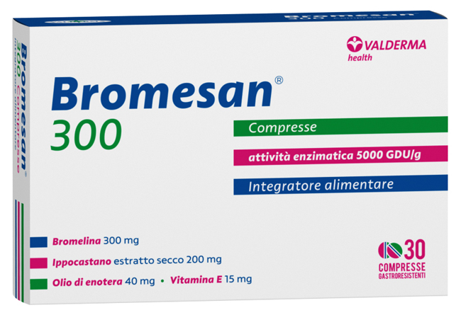 BROMESAN 300 30 COMPRESSE GASTRORESISTENTI - Farmapanda Srl