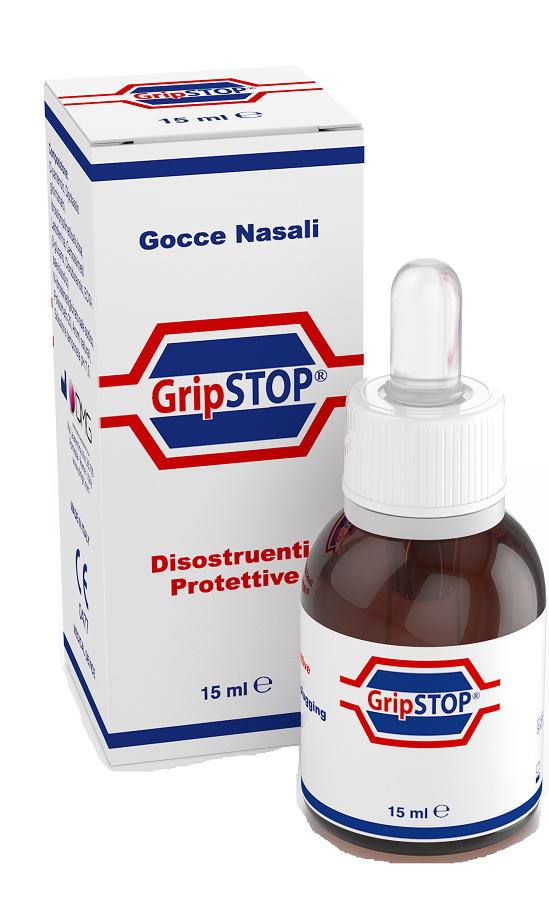 GOCCE NASALI GRIP STOP 15 ML - Farmapanda Srl