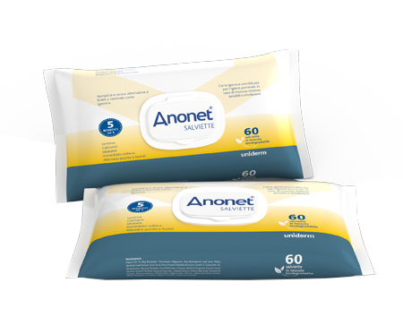 ANONET SALVIETTE 60 PEZZI - Farmapanda Srl
