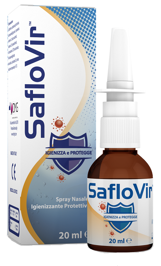 SAFLOVIR SPRAY NASALE IGIENIZZANTE PROTETTIVO 20 ML - Farmapanda Srl