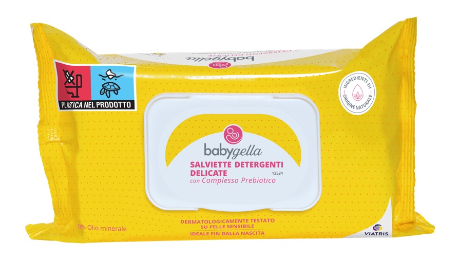 BABYGELLA PREBIOTIC SALVIETTINE 72 PEZZI - Farmapanda Srl