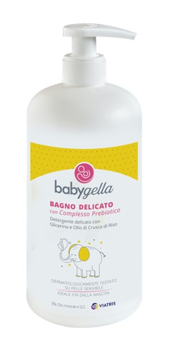 BABYGELLA PREBIOTIC BAGNO DELICATO 500 ML - Farmapanda Srl