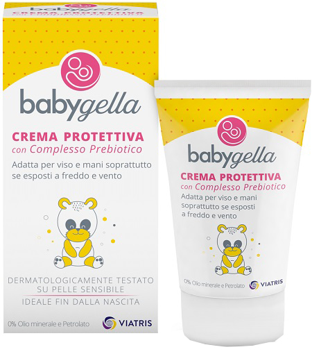 BABYGELLA PREBIOTIC CREMA PROTETTIVA VISO E MANI 50 ML - Farmapanda Srl