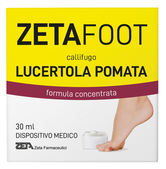 ZETAFOOT CALLIFUGO LUCERTOLA POMATA 30 ML - Farmapanda Srl