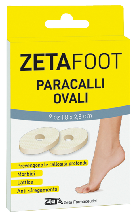 ZETAFOOT PARACALLO OVALE LATTICE 9 PEZZI - Farmapanda Srl