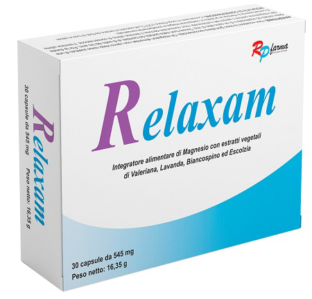 RELAXAM 30 CAPSULE - Farmapanda Srl