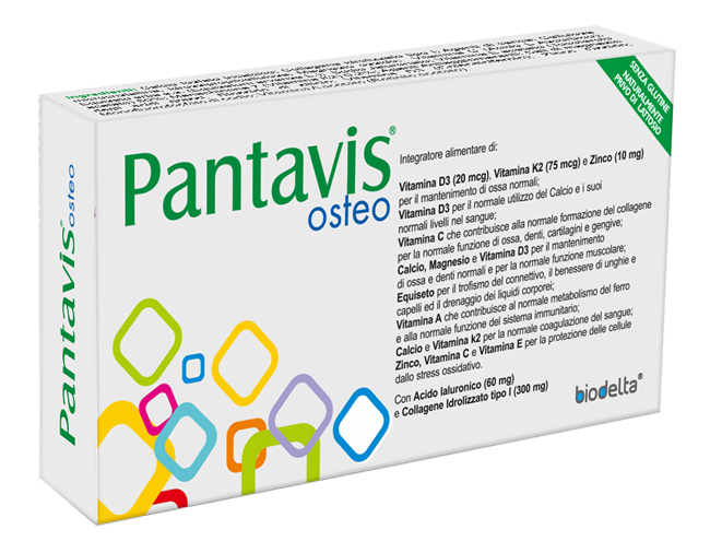 PANTAVIS OSTEO 30 COMPRESSE - Farmapanda Srl
