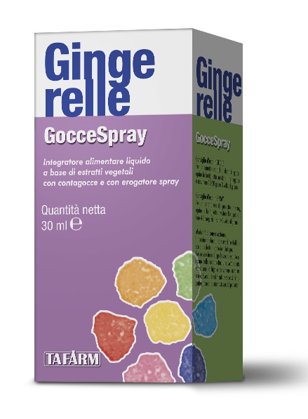 GINGERELLE GOCCE SPRAY 30 ML - Farmapanda Srl