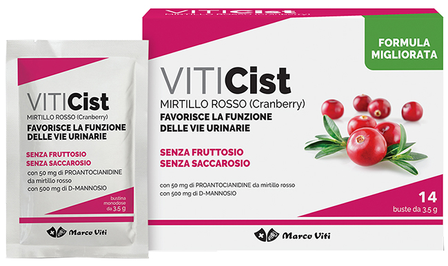 VITICIST MIRTILLO SENZA FRUTTOSIO 14 BUSTINE - Farmapanda Srl