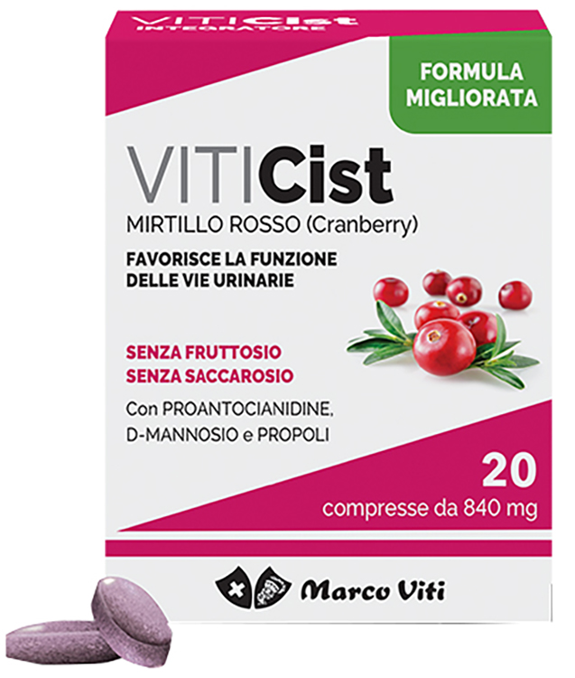 VITICIST MIRTILLO 20 COMPRESSE RIVESTITE - Farmapanda Srl