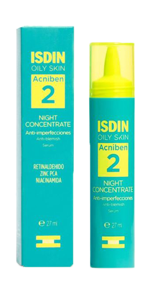 ACNIBEN OILY SKIN NIGHT CONCENTRATE 27 ML - Farmapanda Srl