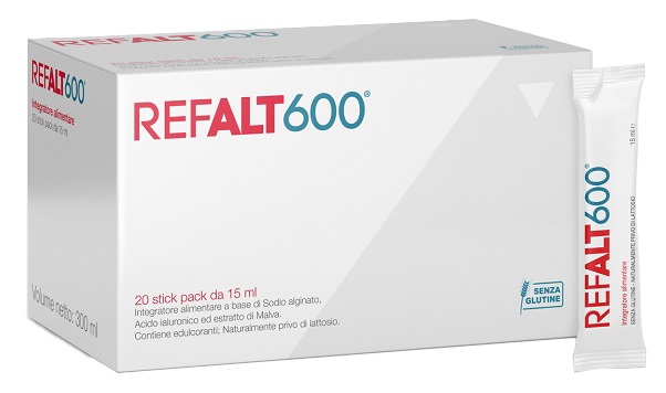 REFALT 600 20 STICK PACK X 15 ML - Farmapanda Srl