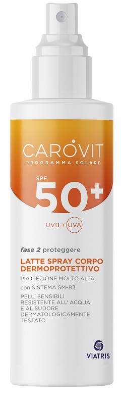 CAROVIT PROGRAMMA SOLARE LATTE CORPO SPF50+ 200 ML - Farmapanda Srl