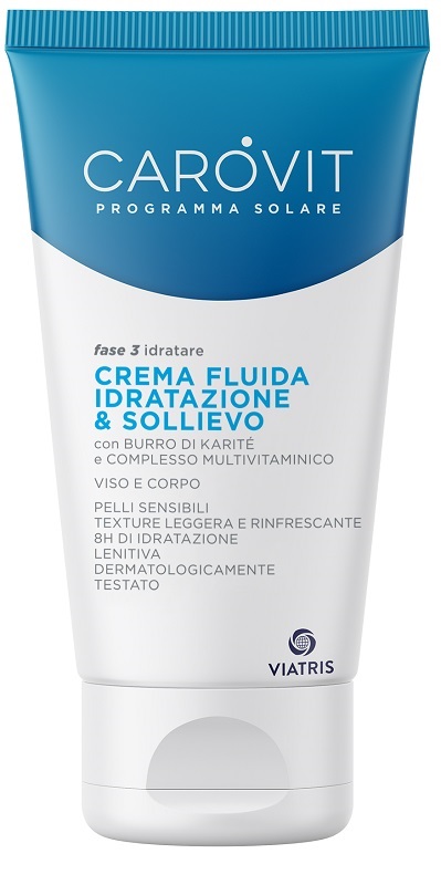 CAROVIT PROGRAMMA SOLARE CREMA FLUIDA IDRATAZIONE & SOLLIEVO 150 ML - Farmapanda Srl