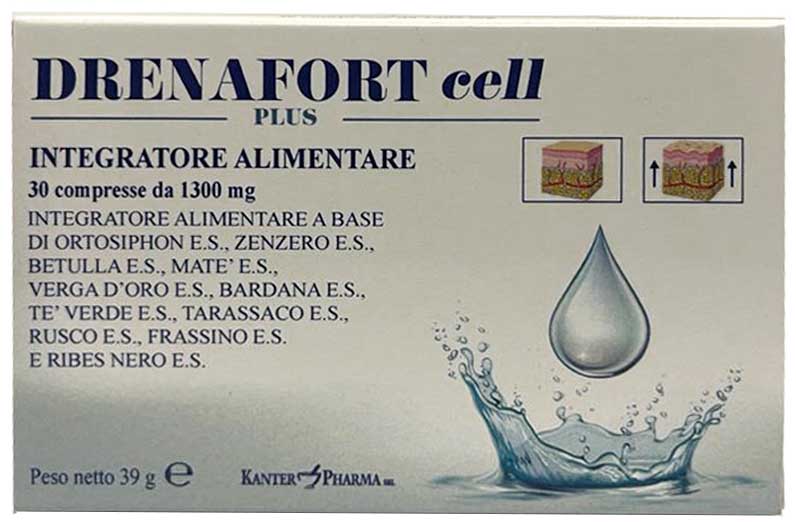 DRENAFORT CELL PLUS 30 COMPRESSE - Farmapanda Srl