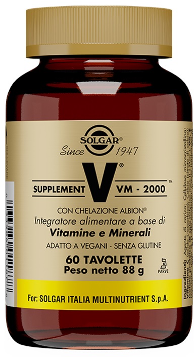 SUPPLEMENT VM 2000 60 TAVOLETTE - Farmapanda Srl