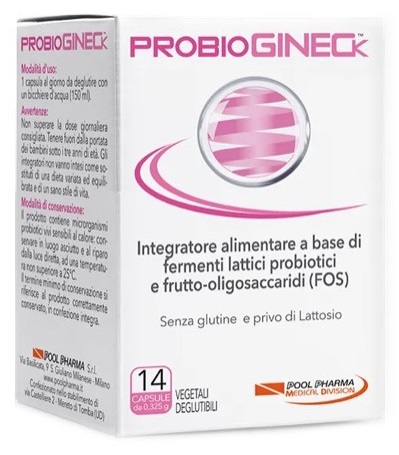 PROBIOGINECK 14 CAPSULE VEGETALI DEGLUTIBILI - Farmapanda Srl
