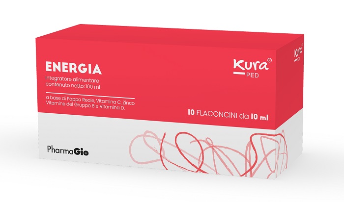 KURA PED ENERGIA 10 FLACONCINI X 10 ML - Farmapanda Srl