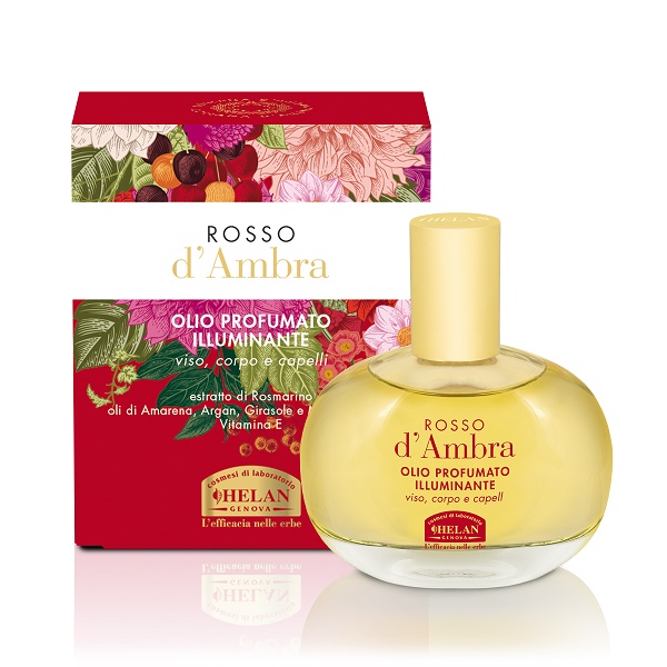 ROSSO D'AMBRA OLIO PROFUMATO ILLUMINANTE 50 ML - Farmapanda Srl
