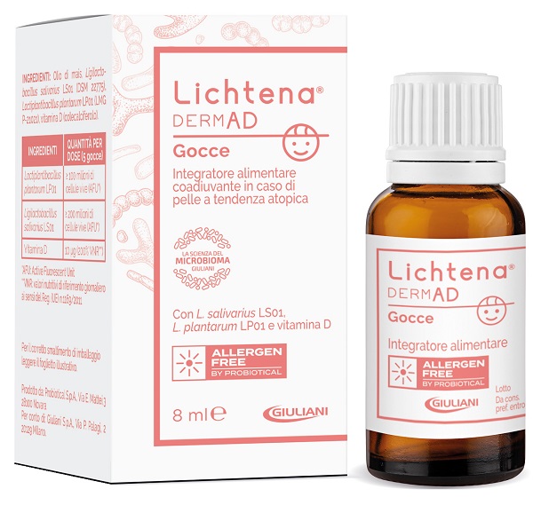 LICHTENA DERMAD GOCCE 8 ML - Farmapanda Srl
