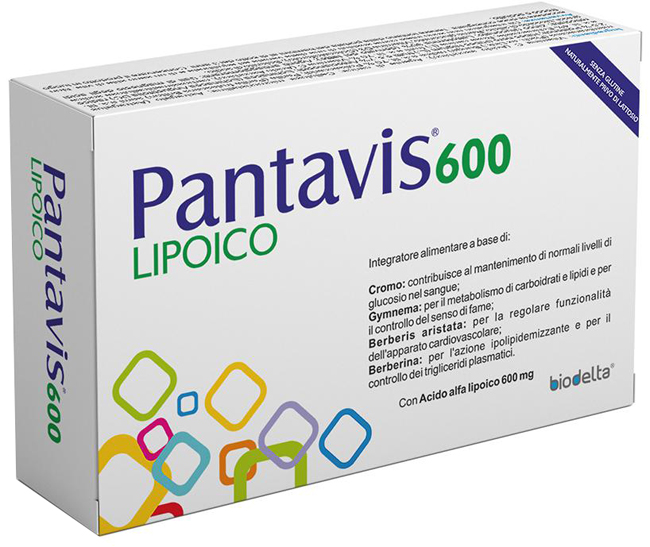 PANTAVIS 600 LIPOICO 30 COMPRESSE - Farmapanda Srl