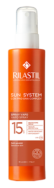 RILASTIL SUN SYSTEM SPRAY VAPO SPF15 200 ML - Farmapanda Srl