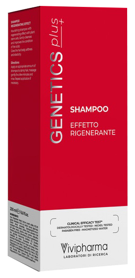 GENETICS PLUS EFFETTO RIGENERANTE SHAMPOO 200 ML - Farmapanda Srl