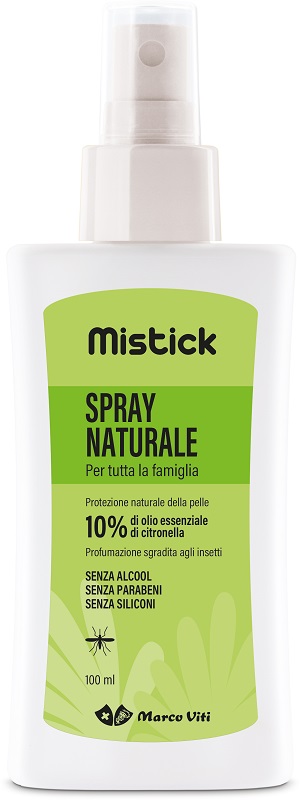 MISTICK ANTIZANZARA NATURALE 100 ML - Farmapanda Srl