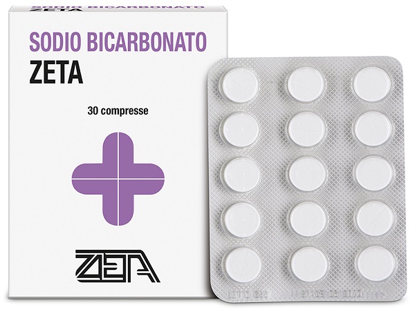 SODIO BICARBONATO ALIMENTO 500 MG 30 COMPRESSE - Farmapanda Srl