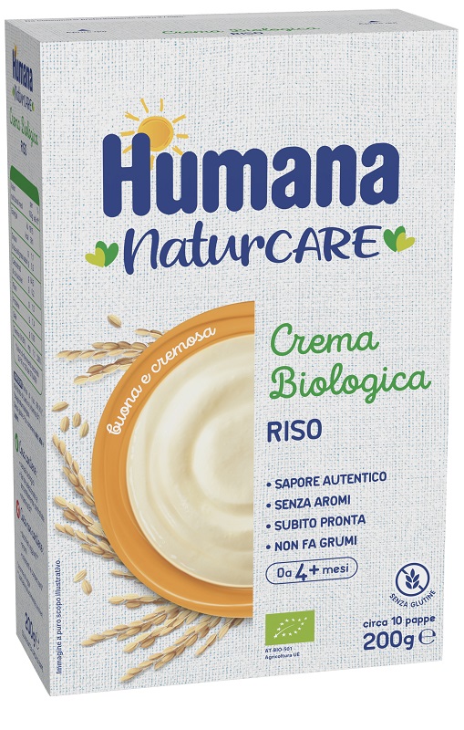 HUMANA CREMA DI RISO BIOLOGICO 200 G - Farmapanda Srl