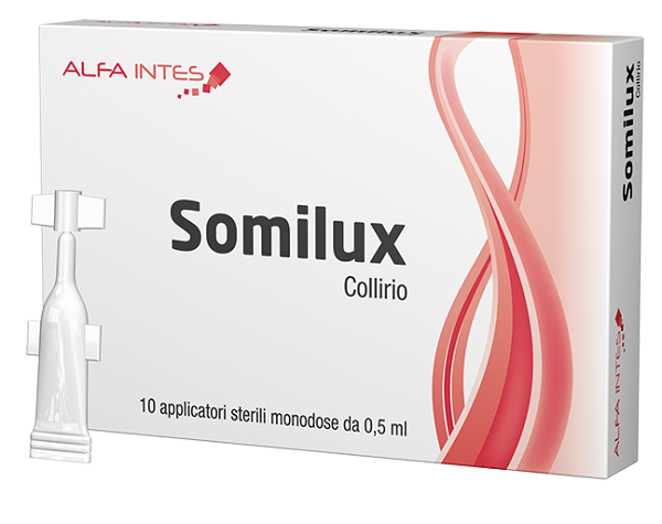 SOMILUX COLLIRIO 10 APPLICATORI STERILI MONODOSE DA 0,5 ML - Farmapanda Srl