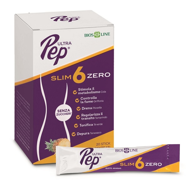 ULTRA PEP SLIM 6 ZERO ANANAS 20 STICK - Farmapanda Srl