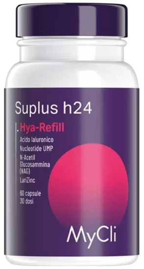 MYCLI SUPLUS H24 HYA REFILL 60 CAPSULE - Farmapanda Srl