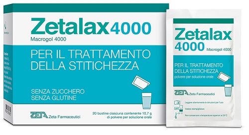 ZETALAX 4000 20 BUSTINE DA 10,7 G - Farmapanda Srl