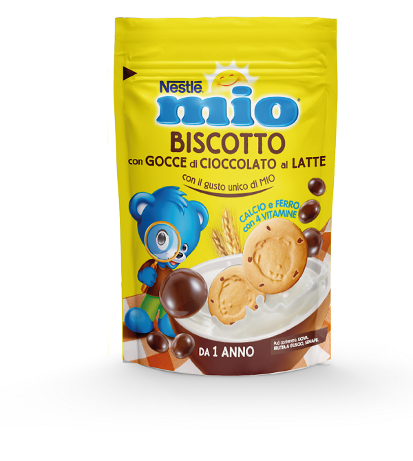 MIO BISCOTTO GOCCE CIOCCOLATO AL LATTE 150 G - Farmapanda Srl