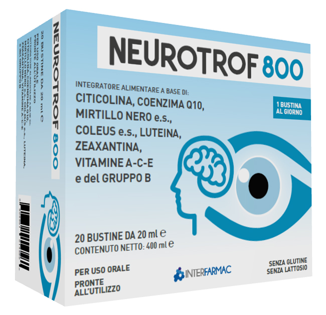 NEUROTROF 800 20 BUSTINE 20 ML - Farmapanda Srl