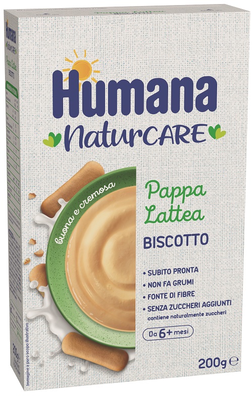 HUMANA PAPPA LATTEA BISCOTTO 200 G - Farmapanda Srl
