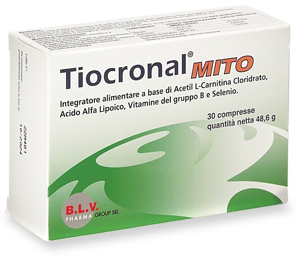 TIOCRONAL MITO 30 COMPRESSE - Farmapanda Srl