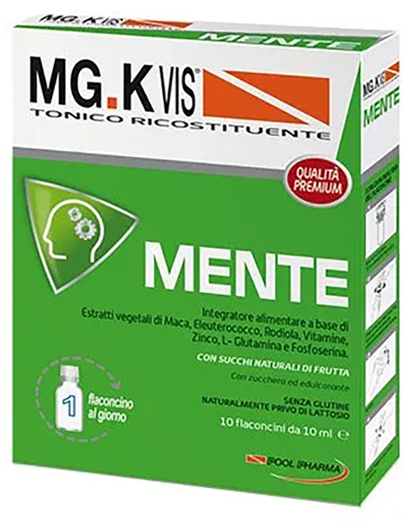 MGK VIS TONICO RICOSTITUENTE MENTE 10 FLACONCINI DA 10 ML - Farmapanda Srl