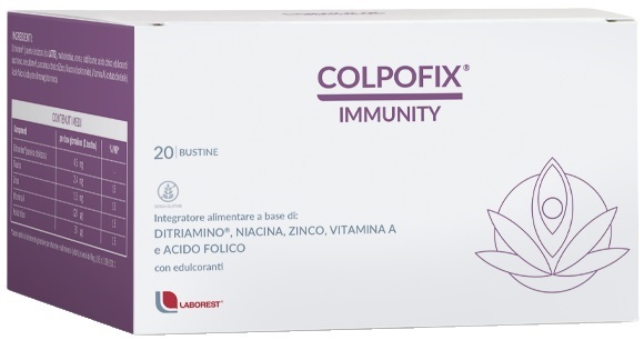 COLPOFIX IMMUNITY 20 BUSTINE - Farmapanda Srl