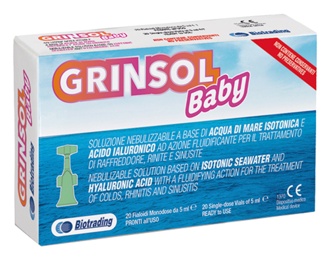GRINSOL BABY 20 FIALE DA 5 ML - Farmapanda Srl
