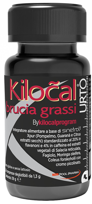 KILOCAL BRUCIA GRASSI URTO 30 COMPRESSE - Farmapanda Srl