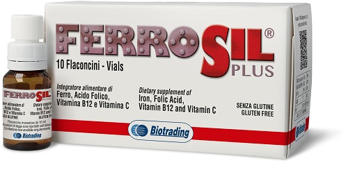 FERROSIL PLUS 10 FLACONCINI - Farmapanda Srl