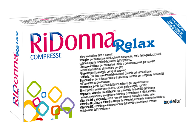 RIDONNA RELAX 30 COMPRESSE - Farmapanda Srl