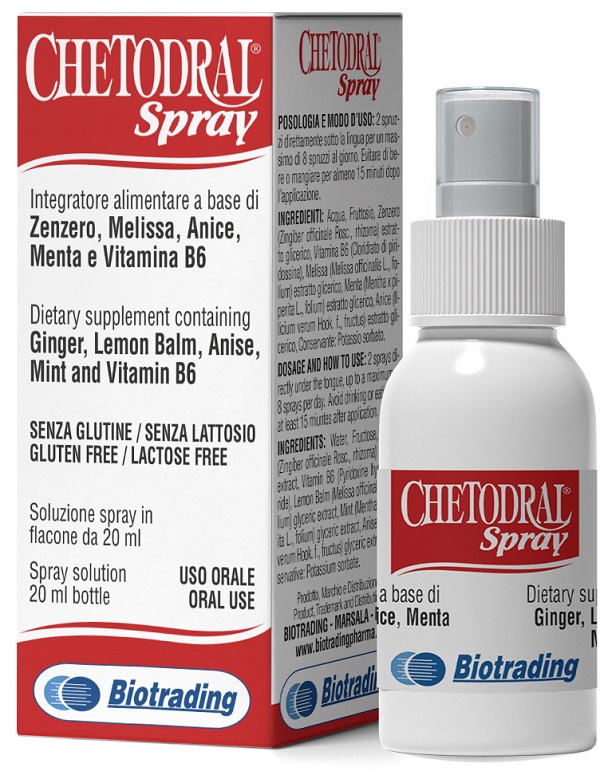 CHETODRAL SPRAY 20 ML - Farmapanda Srl
