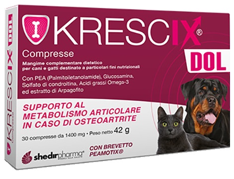 KRESCIX DOL 30 COMPRESSE - Farmapanda Srl