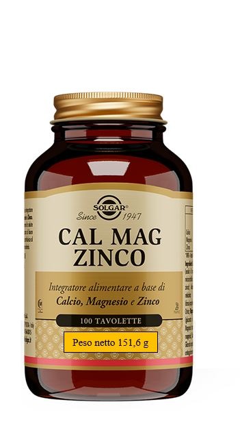 CAL MAG ZINCO 100 TAVOLETTE - Farmapanda Srl